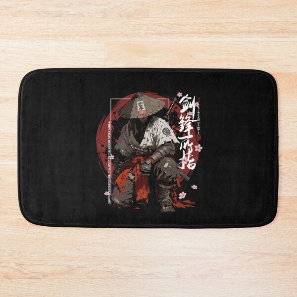 Item preview, Dark Japanese Samurai Ronin Warrior Spirit of the Sword Graphic    designed and sold by Designart68.