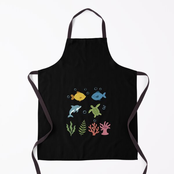 Item preview, Fish, underwater, children, dolphin, sea turtle designed and sold by Sir-Freaky.