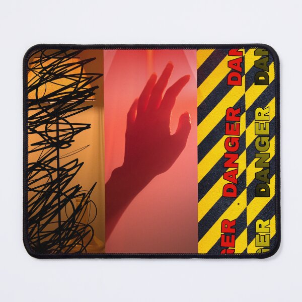 Item preview, Abstract Danger Aesthetic Shadow Silhouette Triptych Art designed and sold by Alt Casterwill .