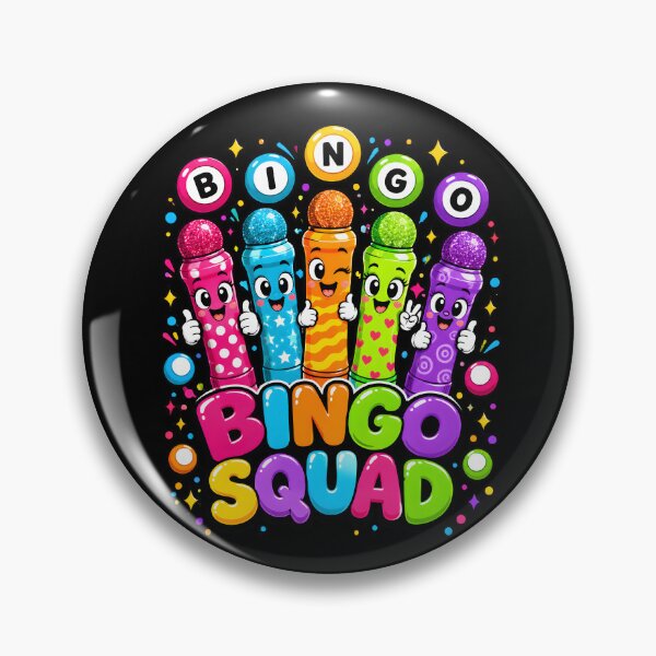 Item preview, Bingo Squad Cute Dauber Characters Funny designed and sold by metalsnak.