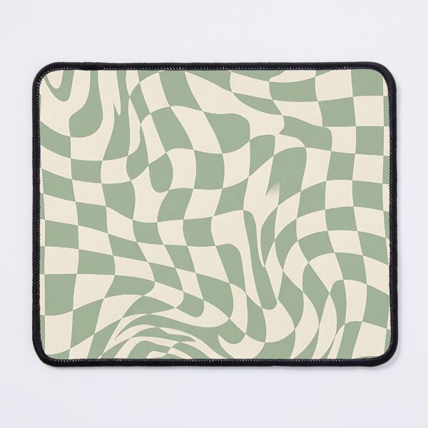 Item preview, Retro Groovy Wavy Checkerboard Pattern Tile designed and sold by wallpapersarts.