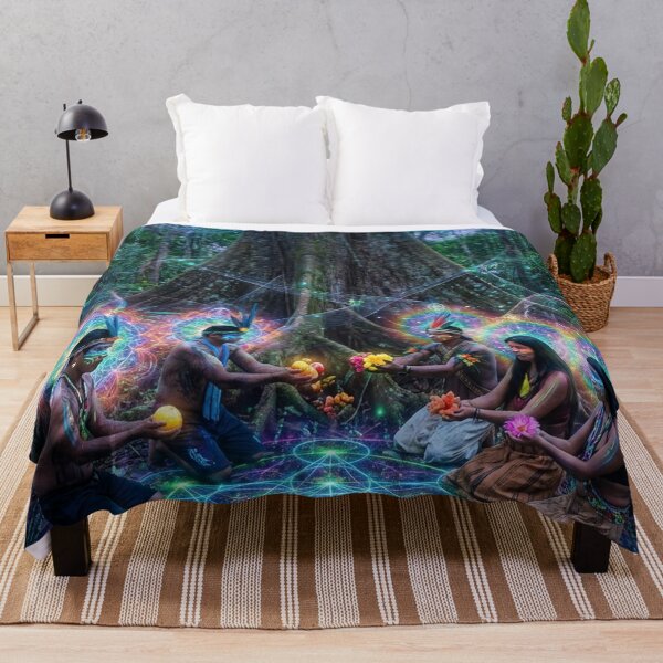Item preview, Sacred Plants | Visionary Art of Spirit and Nature · Sacred Threshold designed and sold by RoninGangStudio.