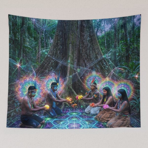 Item preview, Sacred Plants | Visionary Art of Spirit and Nature · Sacred Threshold designed and sold by RoninGangStudio.