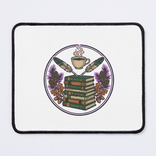 Item preview, Literary Winter Society Vintage Book Badge Artwork designed and sold by AmadeusModern.