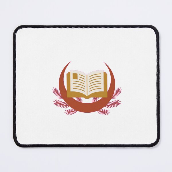 Item preview, Minimalist Book and Moon Cozy Winter Emblem designed and sold by AmadeusModern.