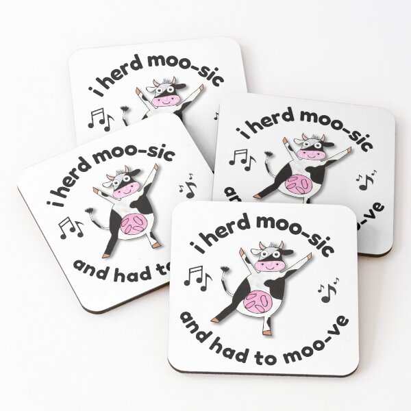 Item preview, i herd moo-sic and had to moo-ve designed and sold by weebeeproducts.