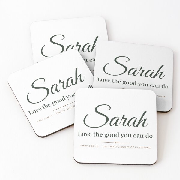 Item preview, Sarah - Love the good you can do designed and sold by chessnegocios.