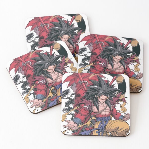 Item preview, Saiyan Red Warrior Anime Superpower Battle Artwork designed and sold by Dyan4.