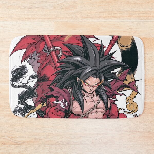 Item preview, Saiyan Red Warrior Anime Superpower Battle Artwork designed and sold by Dyan4.