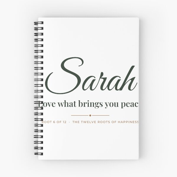 Item preview, Sarah - Love what brings you peace designed and sold by chessnegocios.