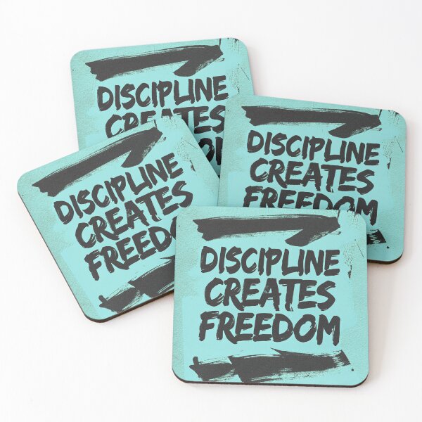 Item preview, Discipline Creates Freedom designed and sold by rokajuks.