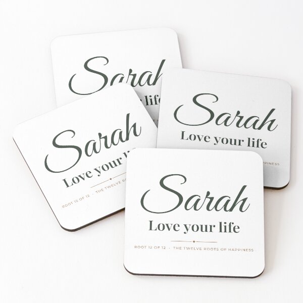 Item preview, Sarah - Love your life designed and sold by chessnegocios.