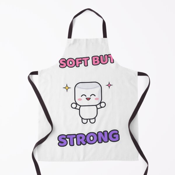 Item preview, Soft But Strong - Cute Flexing Marshmallow Pip designed and sold by BiMood.