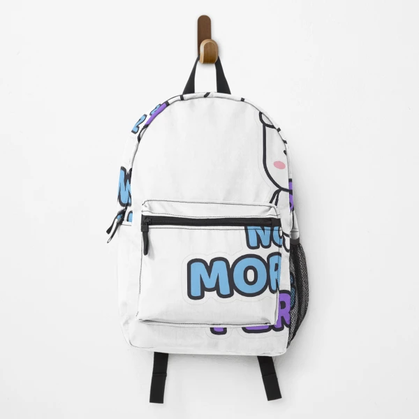 Not a Morning Person - Sleepy Marshmallow Pip — Backpack by BiMood