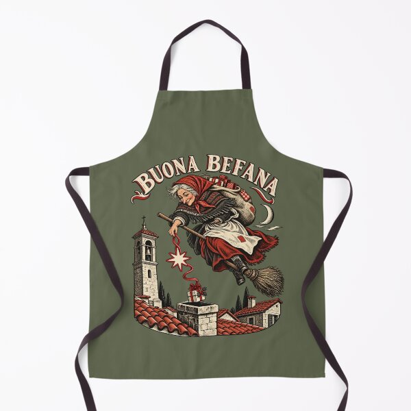 Item preview, La Befana Epiphany Gift Delivery Italian Folklore Engraving designed and sold by AmiGraph.