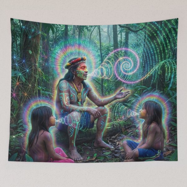 Artikelvorschau, Medizin-Schlange · Heilige Medizin und spirituelle psychedelische Kunst entworfen und verkauft von RoninGangStudio.