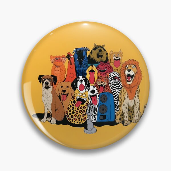 Item preview, Retro Animal Choir Singing Dogs Art designed and sold by Lunat1kk.