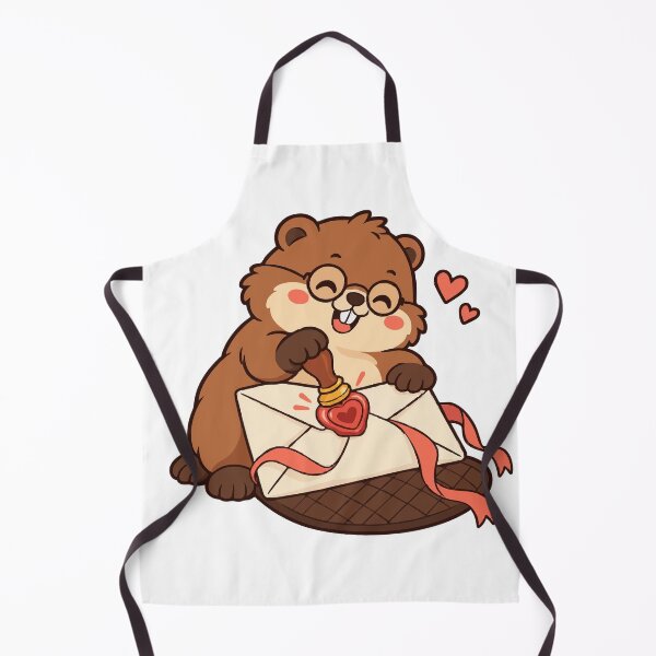 Item preview, Wax Seal Beaver - Cozy Letter Writing Friend designed and sold by CozyMigo.