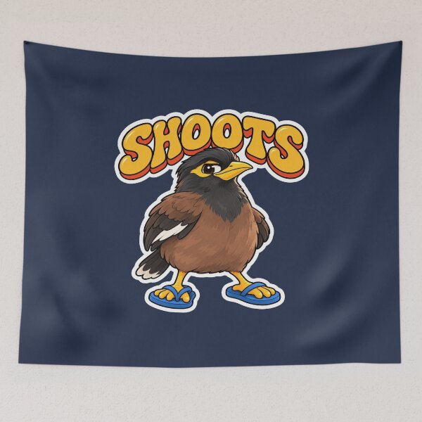Item preview, Shoots Mynah Bird – Funny Hawaii Pidgin Slang designed and sold by peachycrossing.