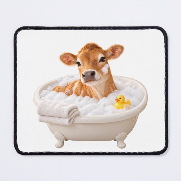 Item preview, Gentle Jersey Cow Bubble Bath designed and sold by Sillytoe.