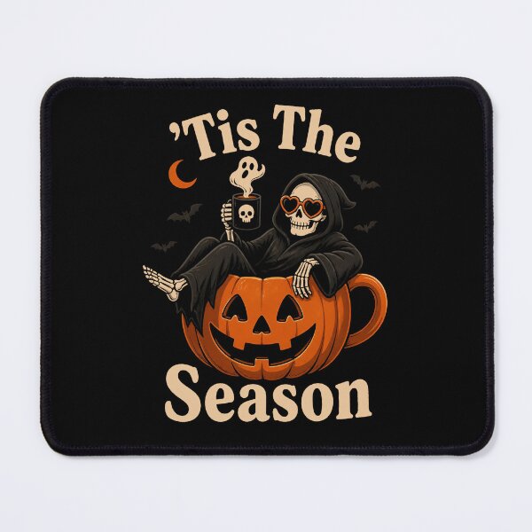 Item preview, Tis The Season Funny Pumpkin Grim Reaper Gift designed and sold by Say It With Ink.