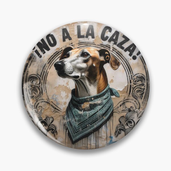 Item preview, GALOGO - Variaciones Callejeras - No a la caza_06 designed and sold by GALOGO – Art for Sighthounds & Animal Welfare.