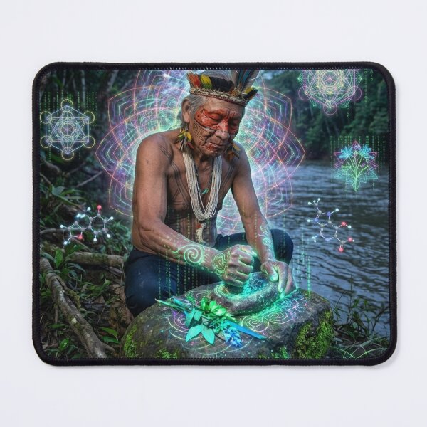 Item preview, Guardian of the Forest | Shamanism, Consciousness, and Power Plants designed and sold by RoninGangStudio.