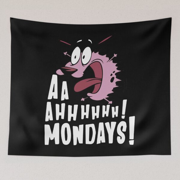 Item preview, Courage The Cowardly Dog - Monday Blues designed and sold by krowsunna.