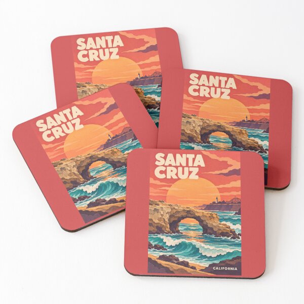 Item preview, Santa Cruz - California  designed and sold by GoodOldVintage.