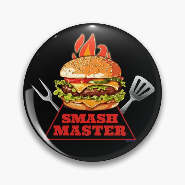 Artikelvorschau, Smash-Meister | Smash-Burger | BBQ-Liebhaber | Grillmeister entworfen und verkauft von Made by Tamar.