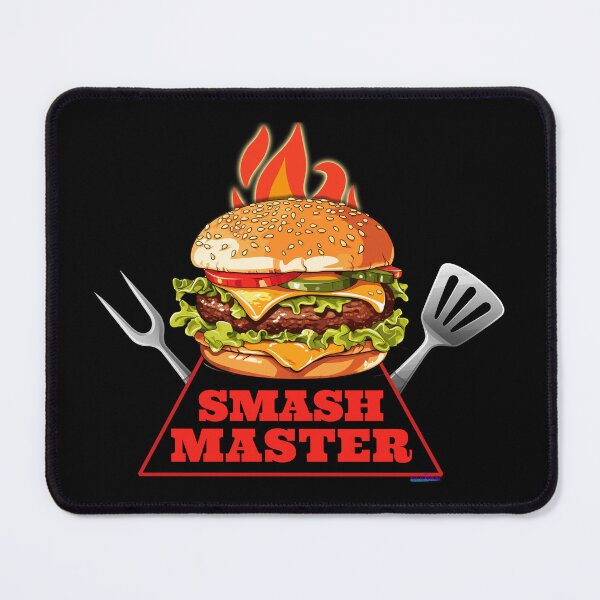 Item preview, Smash Master | Smash Burger | BBQ Lover | Grill Master designed and sold by Made by Tamar.