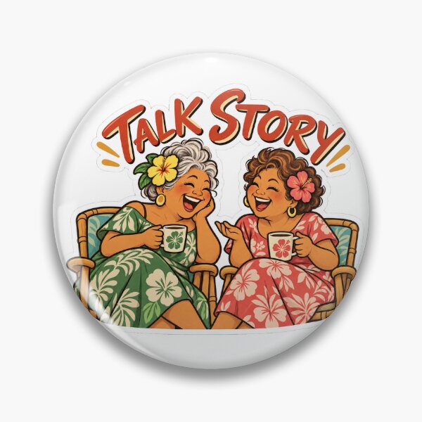 Item preview, Talk Story Aunties – Hawaii Pidgin Lanai Coffee designed and sold by peachycrossing.