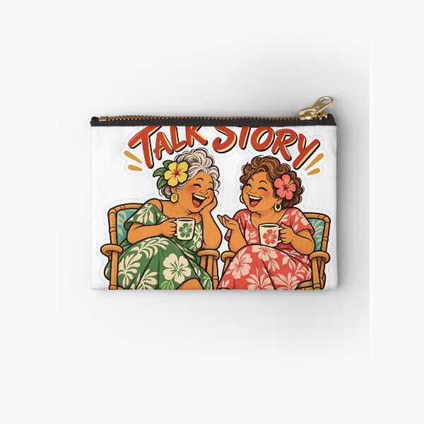 Item preview, Talk Story Aunties – Hawaii Pidgin Lanai Coffee designed and sold by Small Kine Prints.