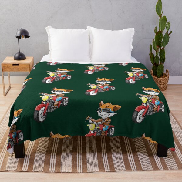 Item preview, Fancy fox on motorcycle designed and sold by NtcApparelCo.