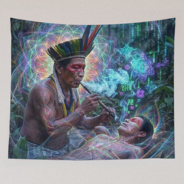 Item preview, Inner Blossoming | Visionary Art of Spirit and Nature designed and sold by RoninGangStudio.