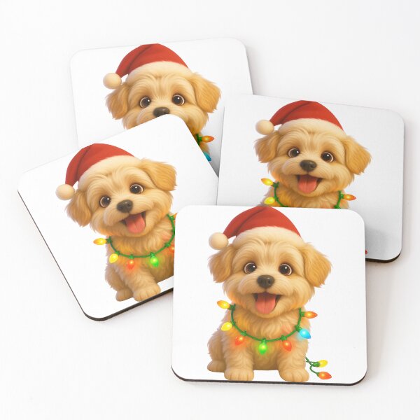 Item preview, Sweet Zuchon Dog Christmas designed and sold by Sillytoe.