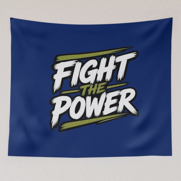 Item preview, Fight The Power Bold Vintage Pop Art Comic Typography designed and sold by BigBodegaa.