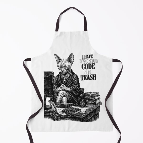 Item preview, Sphynx Cat Code Review Funny Programmer Sarcastic Gifts designed and sold by LeSoniPapaPrint.
