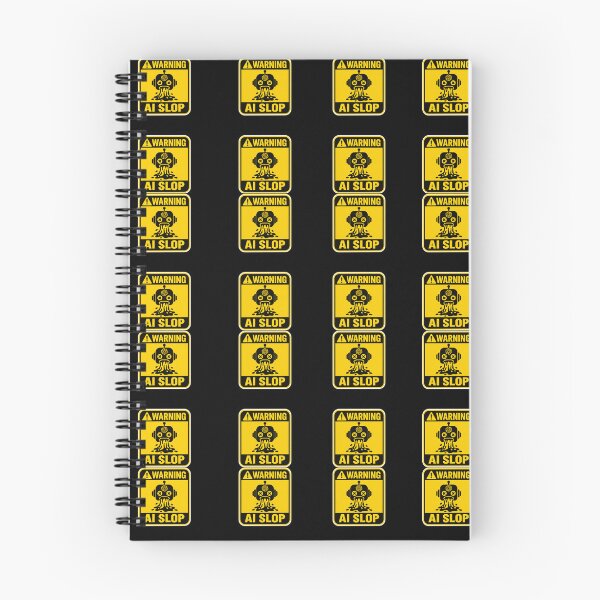 Item preview, Warning AI Slop designed and sold by Lofi-Universe.