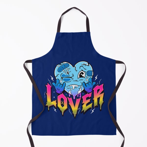Item preview, Lover Cute Retro Vintage Crying Blue Heart Mascot designed and sold by BigBodegaa.