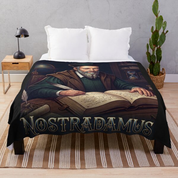 Item preview, Retrato del vidente renacentista Nostradamus designed and sold by Owcomm.