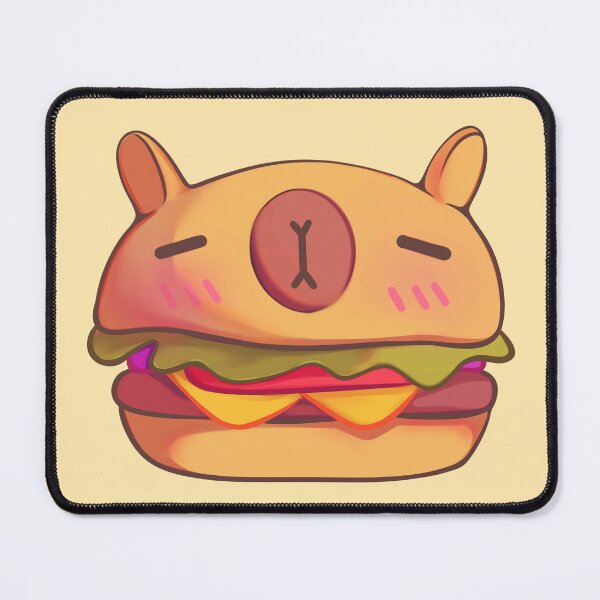 Item preview, Capybara Burger designed and sold by yokaidigital.
