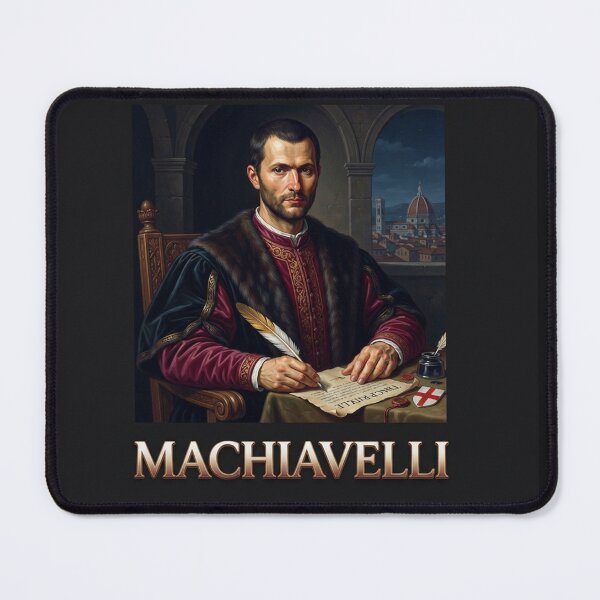 Item preview, Niccolò Machiavelli Renaissance Historical Figure Portrait designed and sold by Owcomm.