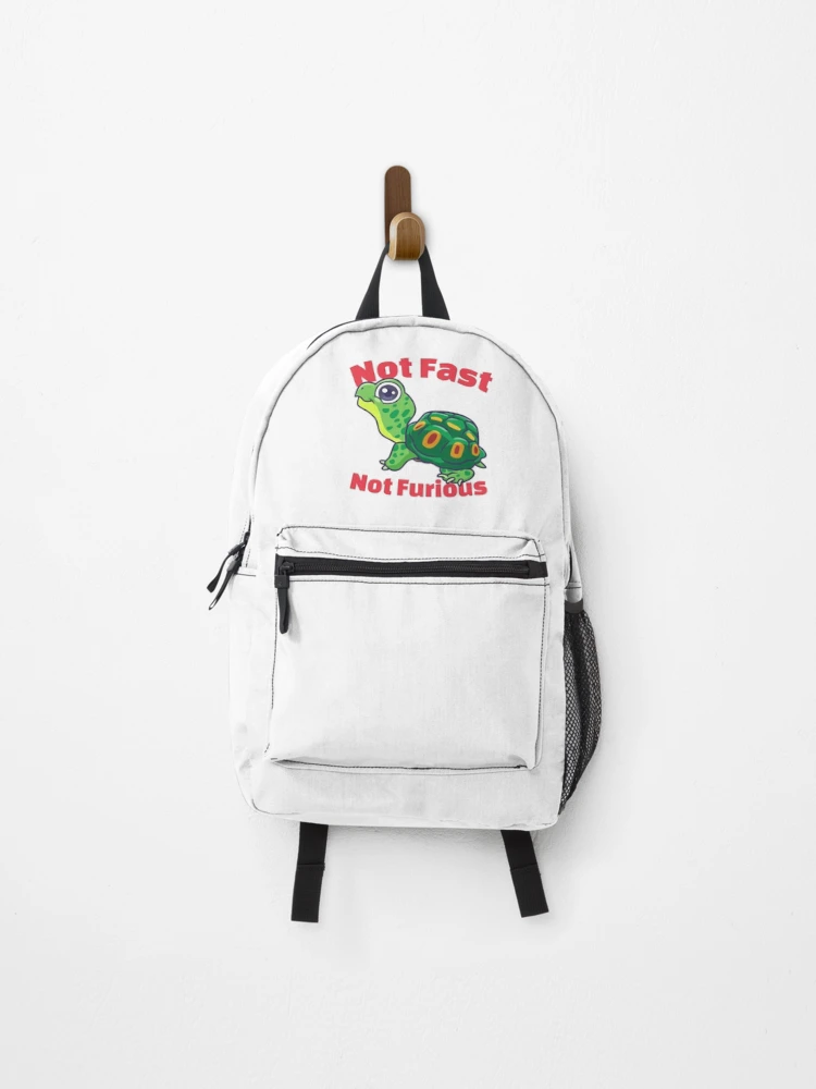 Thumbnail 1 of 3, Backpack, Not Fast Not Furious designed and sold by FuadSy.