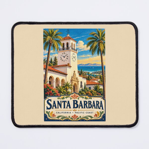 Item preview, Santa Barbara - California designed and sold by GoodOldVintage.