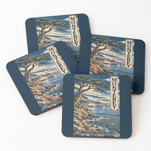 Item preview, Monterey - California  designed and sold by GoodOldVintage.