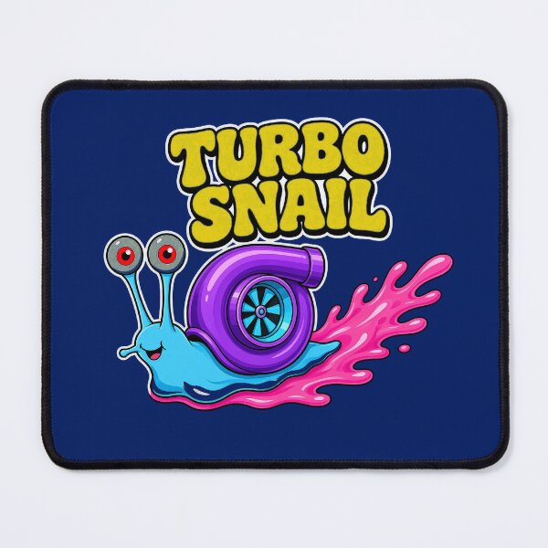 Item preview, Turbo Snail High Boost Funny Cute Racing Gastropod designed and sold by FabbArtPrints.