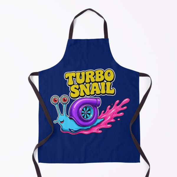 Item preview, Turbo Snail High Boost Funny Cute Racing Gastropod designed and sold by FabbArtPrints.