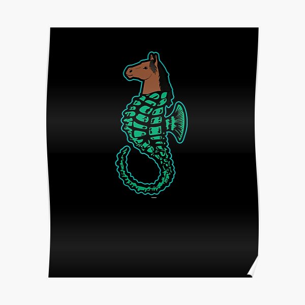 I'm A Seahorse Poster