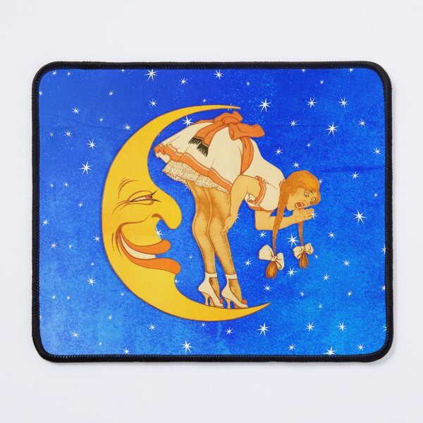 Item preview, Girl in the Moon designed and sold by GrayHareCards.